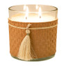Geurkaars met tassel - diverse varianten - Ø10 x 10 cm