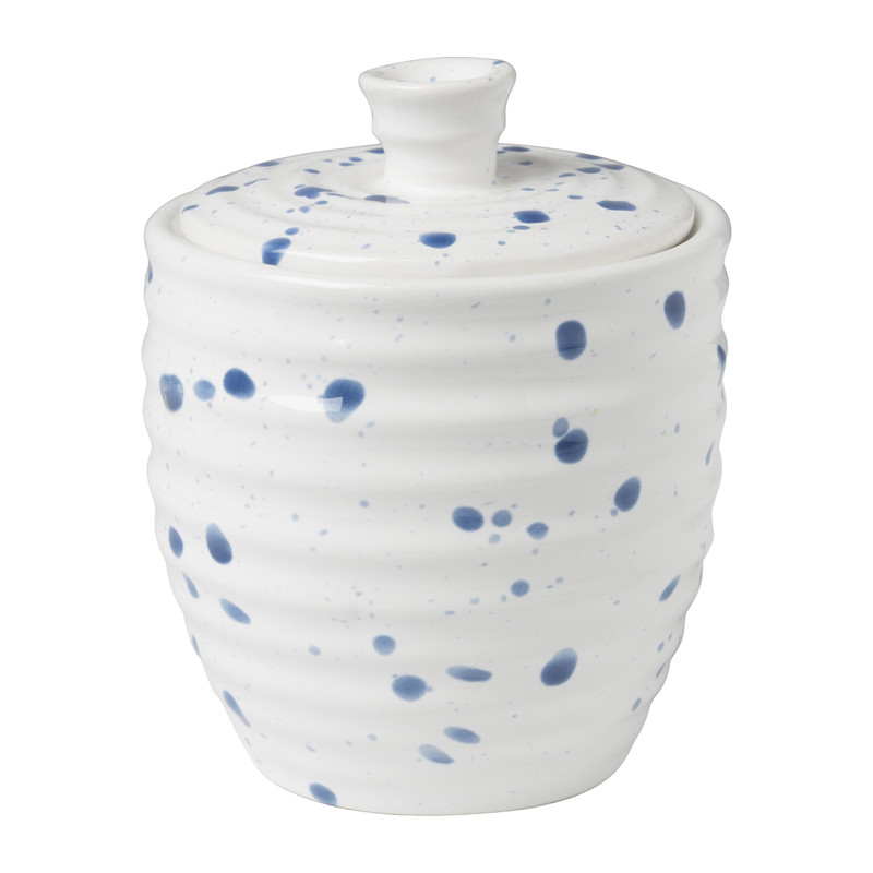 Geurkaars in pot Terrazzo hoog - ø8.5x10.5 cm