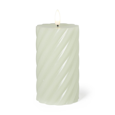 LED stompkaars groot twist - groen - ø7x12 cm