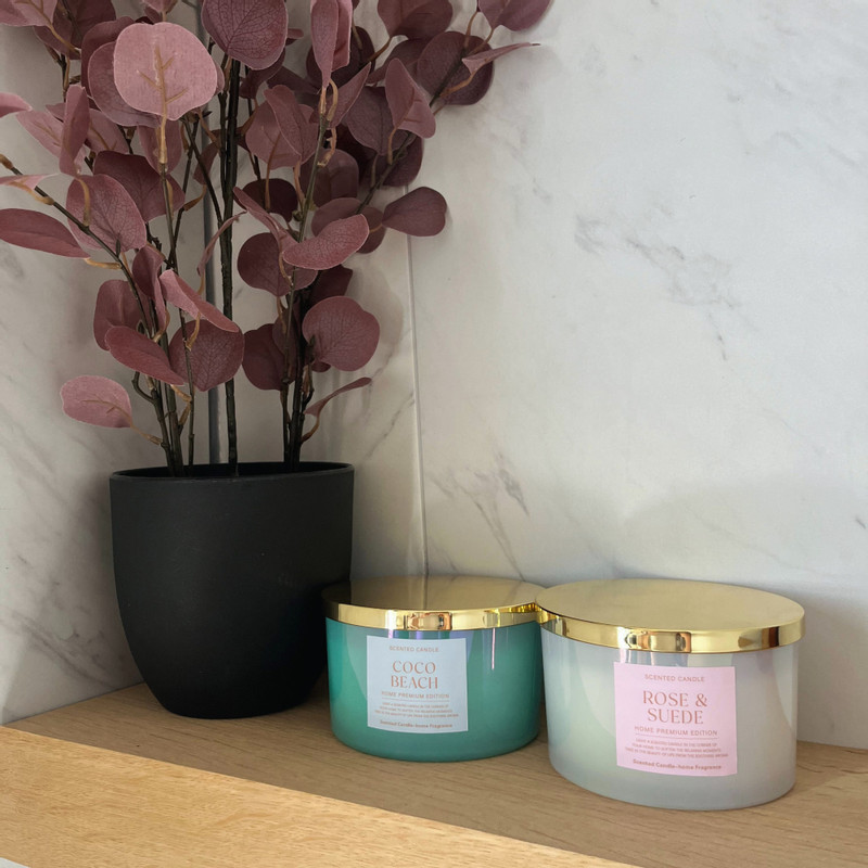 Geurkaars ø13x8 cm - diverse varianten