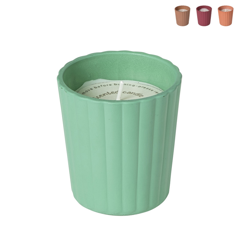 Geurkaars in glas mini - diverse varianten - ø5.5x6 cm