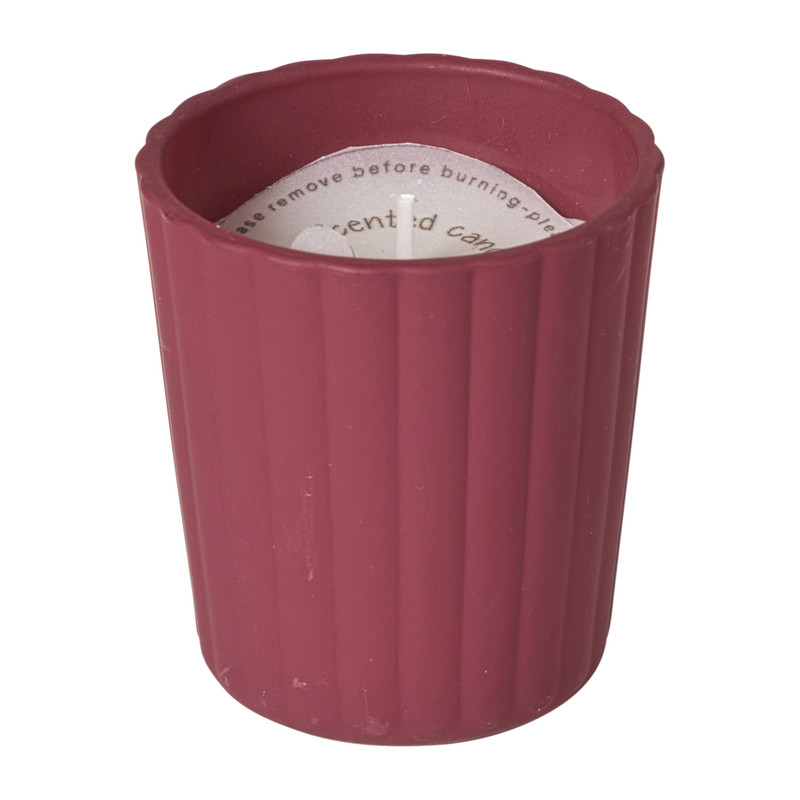 Geurkaars in glas mini - diverse varianten - ø5.5x6 cm