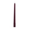 Dinerkaars twist - bordeaux rood - ø2.15x25 cm 