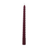Dinerkaars twist - bordeaux rood - ø2.15x25 cm 