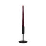 Dinerkaars twist - bordeaux rood - ø2.15x25 cm 
