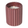 Kaars in potje - bordeauxrood - ø7.8x9 cm