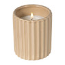 Kaars in potje - beige - ø7.8x9 cm