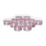 Waxinelicht tray - roze - set van 12