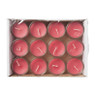 Waxinelicht tray - rood - set van 12
