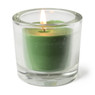 Kaars in glas - grasgroen - 6.5x6 cm