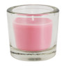 Kaars in glas - roze - 6.5x6 cm