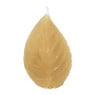 Kaars blad - diverse kleuren - 7.5x3x12.5 cm