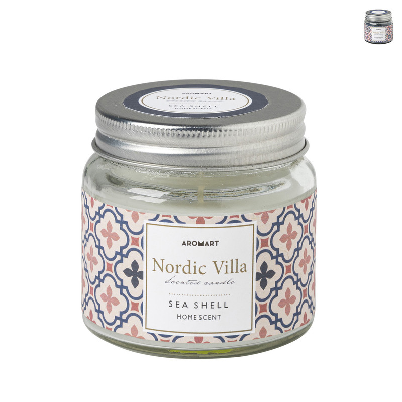 Kaars isla bonita - diverse varianten - 6.3x6.3x6.5 cm