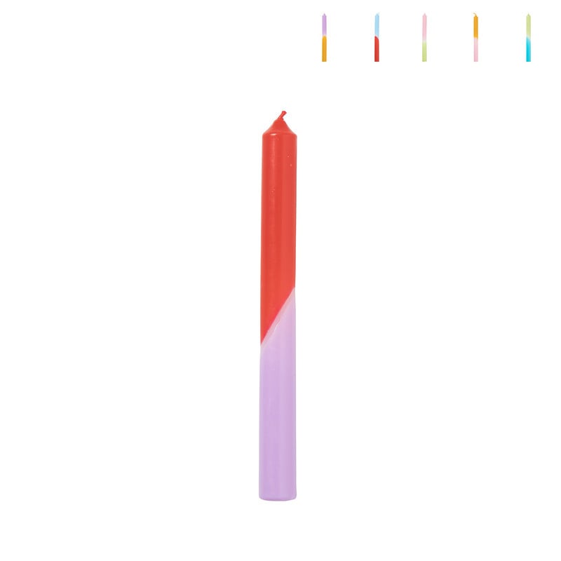 Dinerkaars dip dye - diverse kleuren - 23 cm