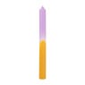 Dinerkaars dip dye - diverse kleuren - 23 cm