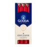 Kroonkaarsen Gouda - rood - set van 8