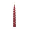 LED dinerkaars twist - rood - 2.5x24.5 cm