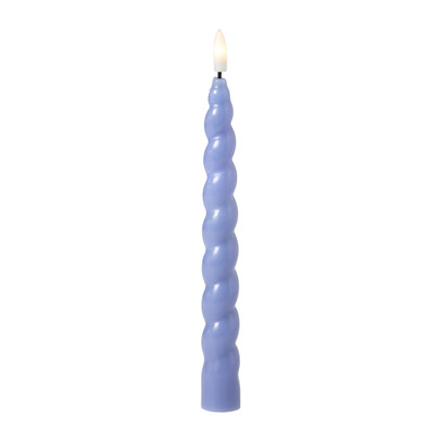 LED dinerkaars twist - blauw - 2.5x24.5 cm