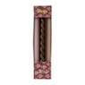 Smalle dinerkaarsjes - bruin/beige/roze - ø1.3x20 cm - set van 3 
