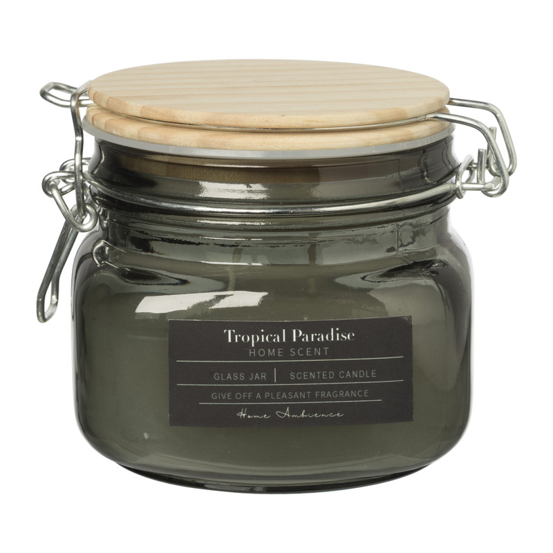 Geurkaars in weckpot - diverse varianten - ø10.7x8.8 cm