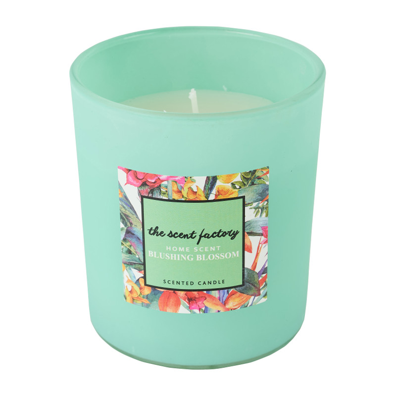 Home scent kaars in glas - Blushing Blossom - ⌀8.8x10 cm