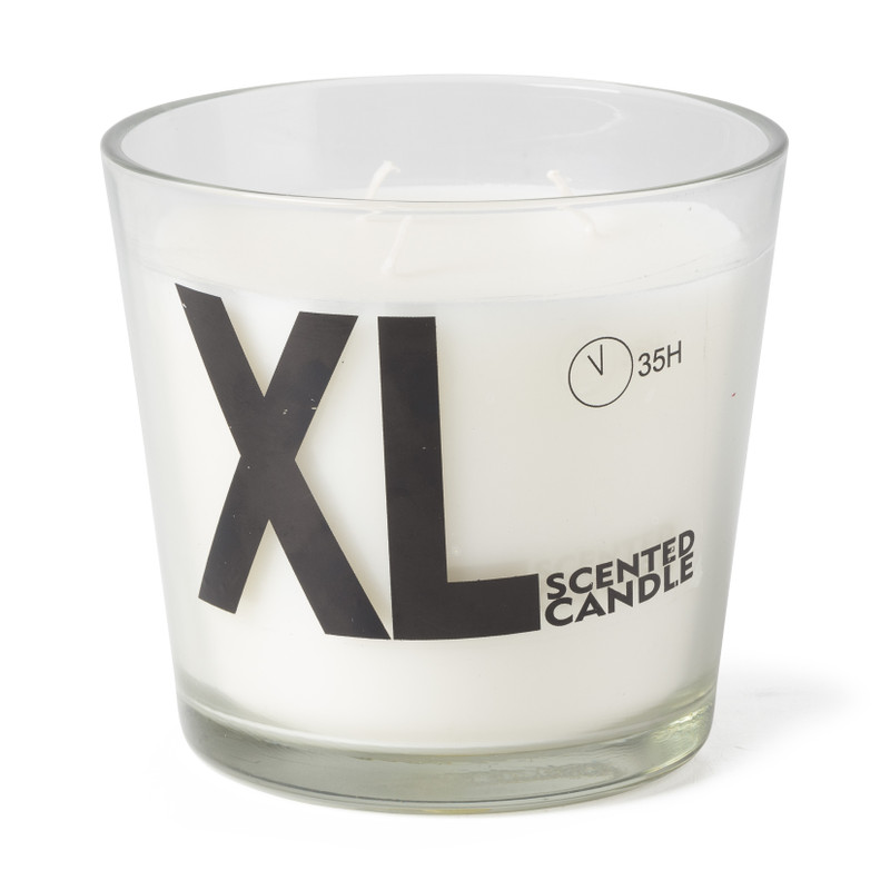 Geurkaars met 3 lonten - vanille - ø13.5x12.5 cm 