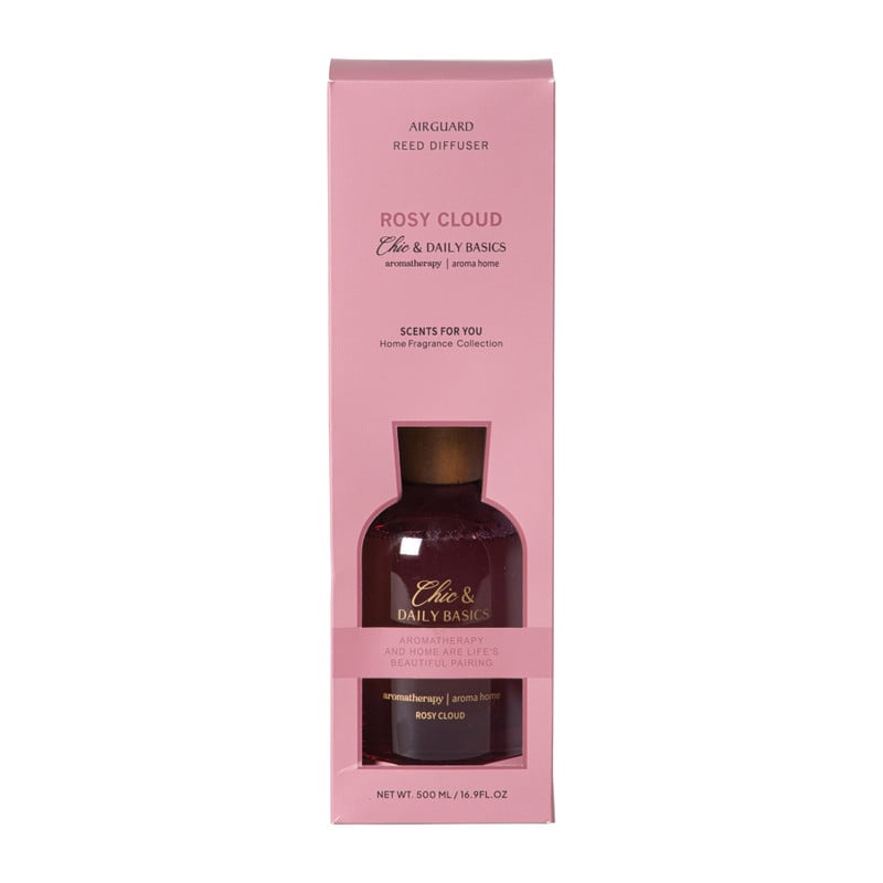 Diffuser rosy cloud - roze - 500 ml