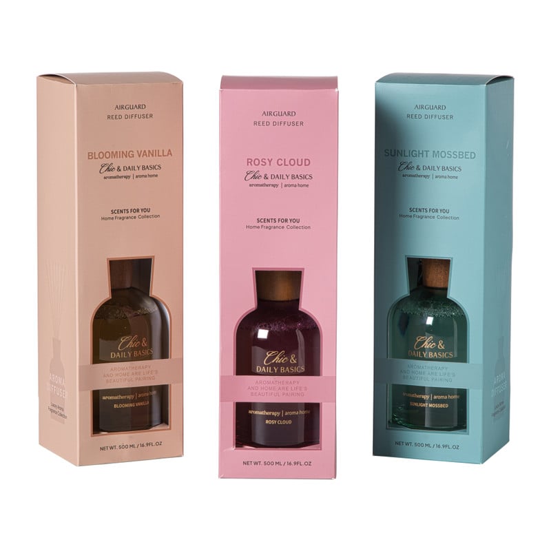 Diffuser rosy cloud - roze - 500 ml