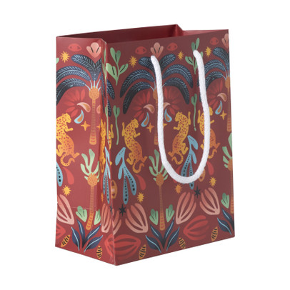 Cadeautasje flame market - multikleur