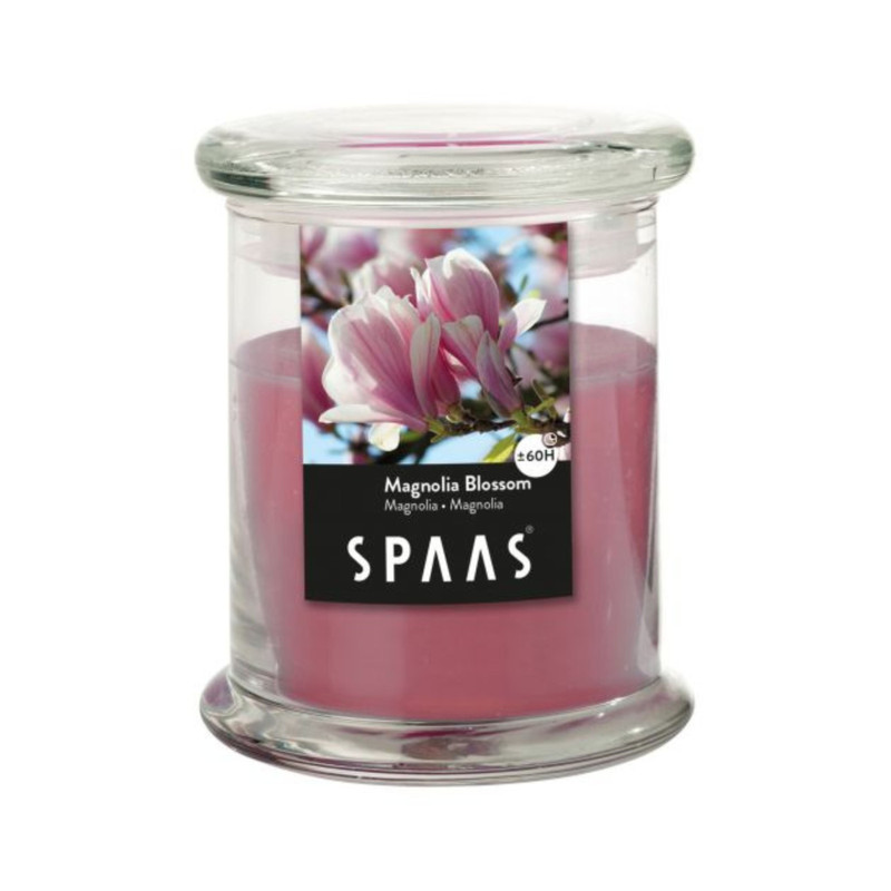 Kaars in glas magnolia blossom - ø9x11 cm