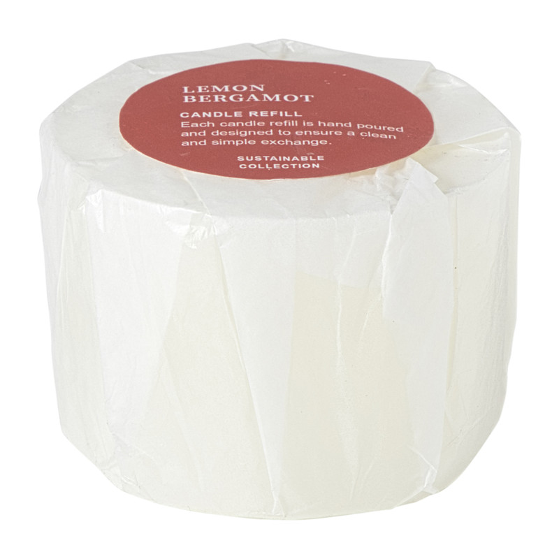 Navulling geurkaars - lemon bergamot - 350 gram