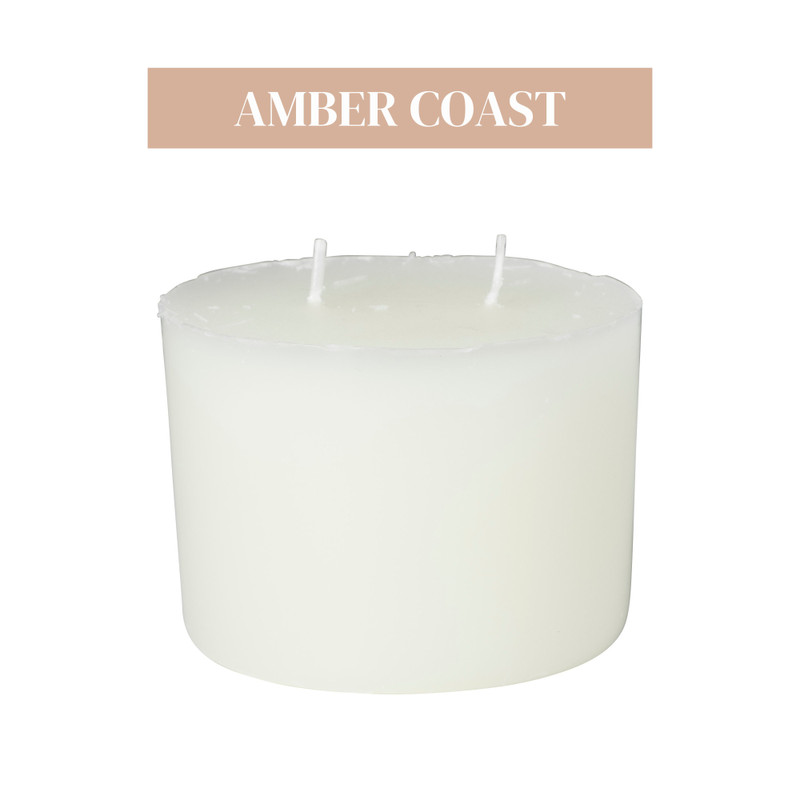 Navulling geurkaars - amber coast - 350 gram