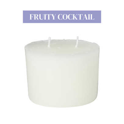 Navulling geurkaars - fruity cocktail - 350 gram