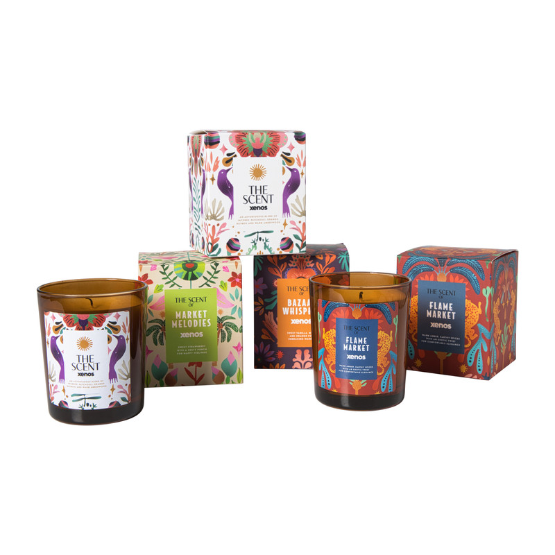 Geurkaars Bazaar Whispers - ø9.5x7.9 cm