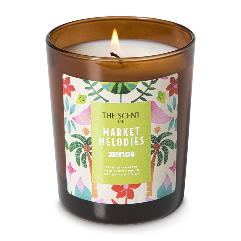 Geurkaars Market Melodies - ø9.5x7.9 cm