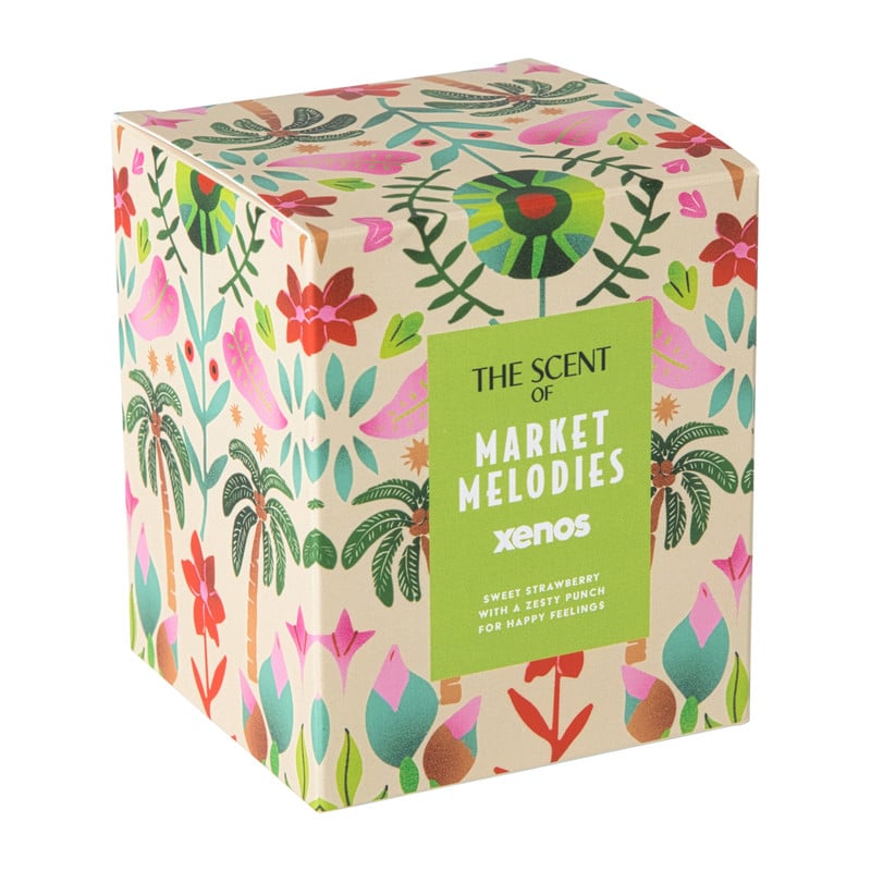 Geurkaars Market Melodies - ø9.5x7.9 cm