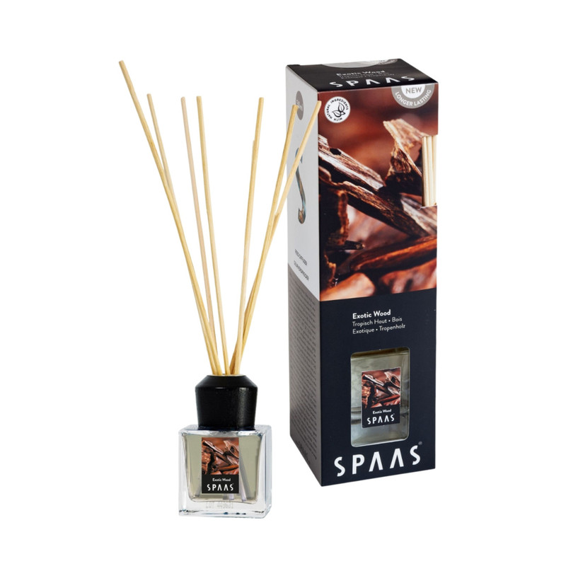 Geurstokjes exotic wood - ø6x20 cm