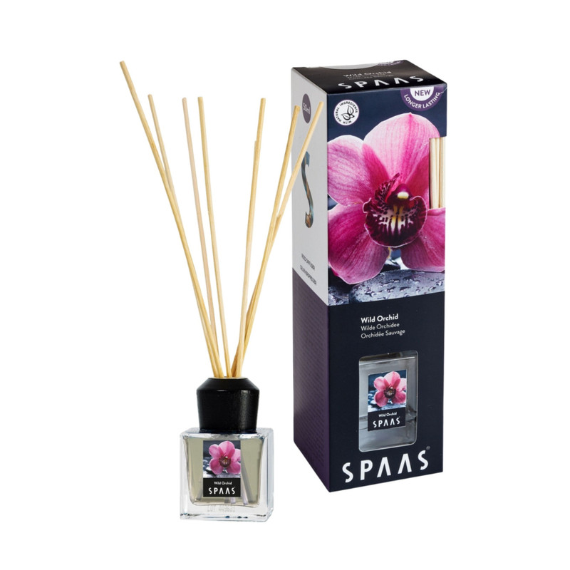 Geurstokjes wild orchid - ø6x20 cm