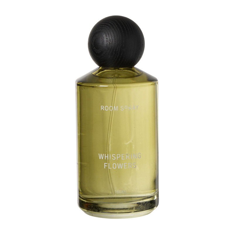 Roomspray whispering flowers - groen - 100 ml