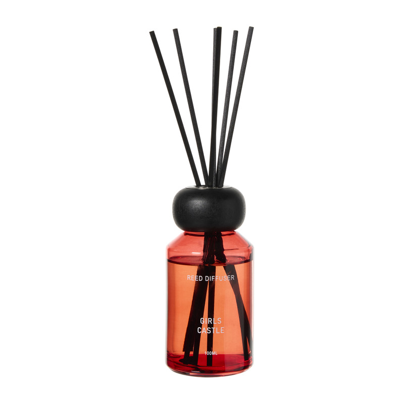 Geurstokjes girls castle - rood - 80 ml