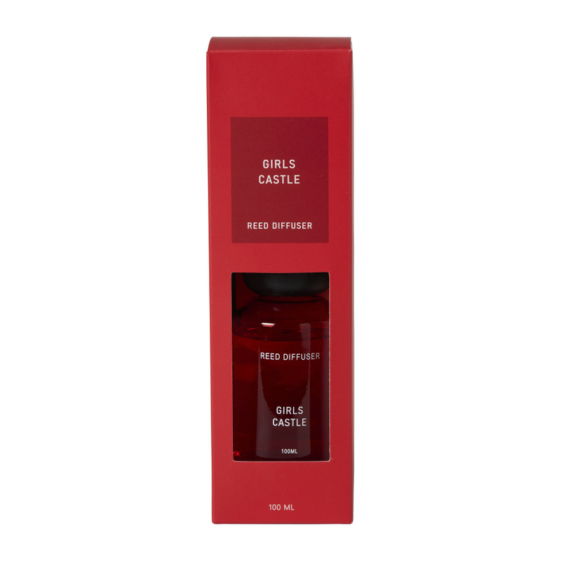 Geurstokjes girls castle - rood - 80 ml