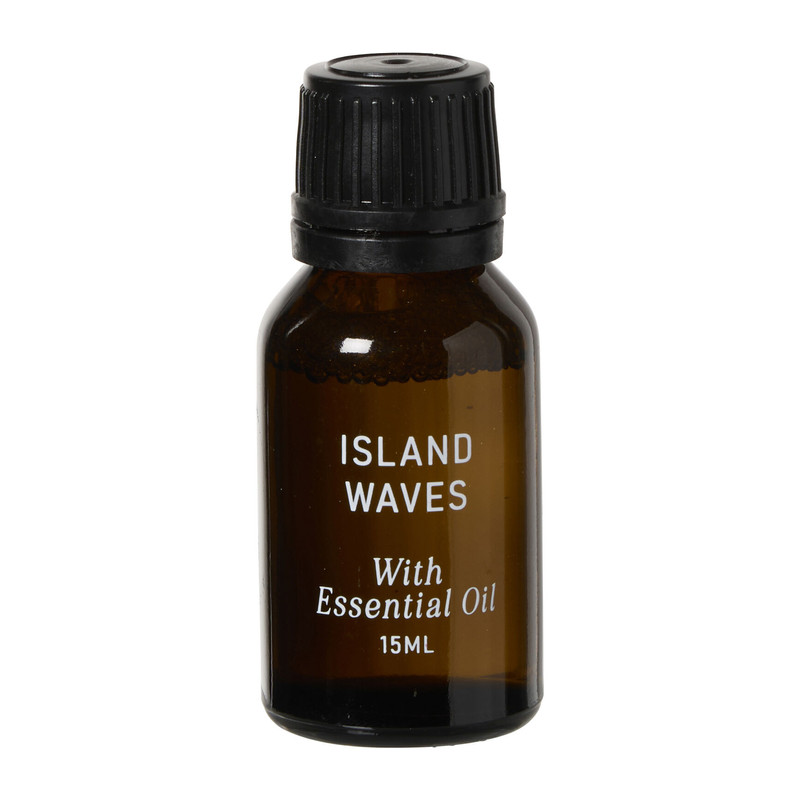 Geurolie island waves - grijs - 15 ml