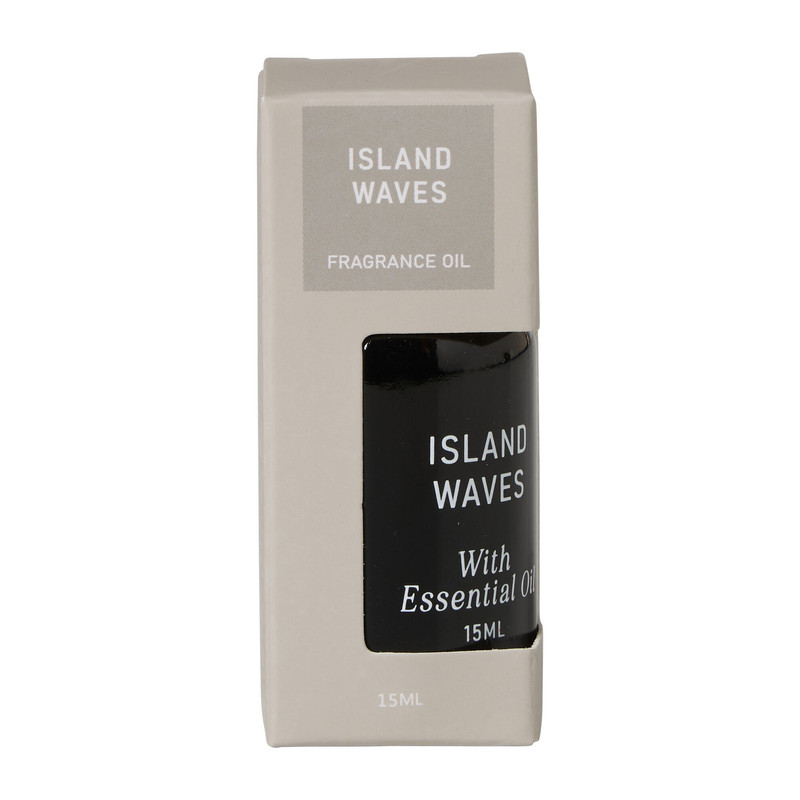 Geurolie island waves - grijs - 15 ml