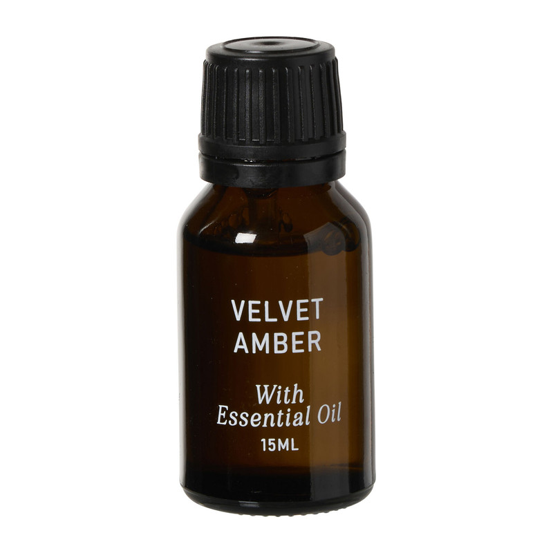 Geurolie velvet amber - bruin - 15 ml