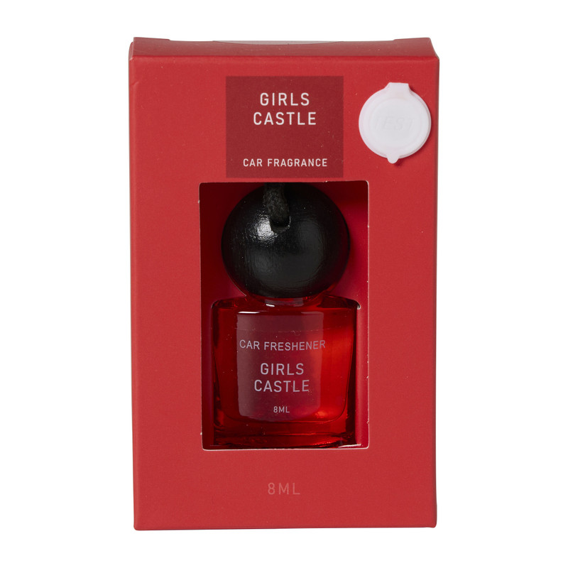 Autogeurtje girls castle - rood