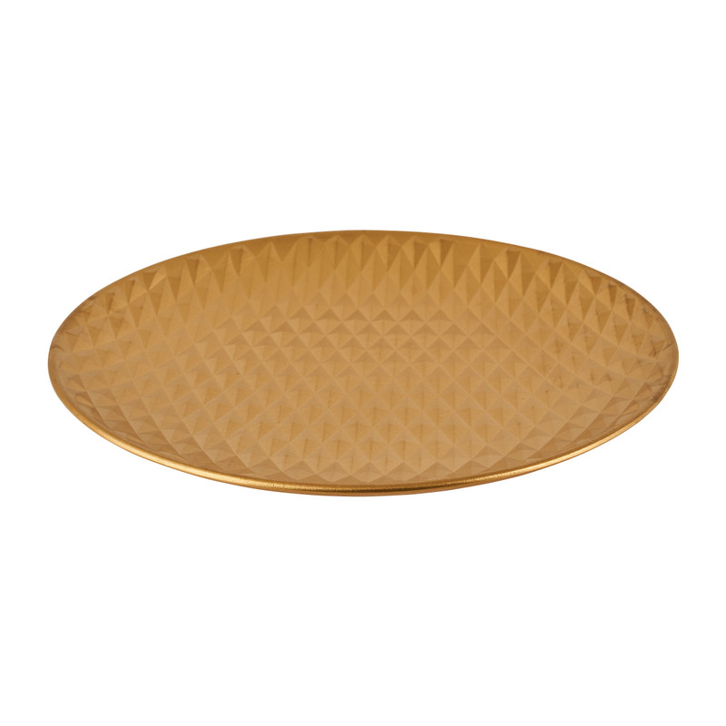 Gouden plateau - diverse varianten - ø40 cm