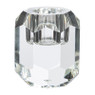 Dinerkaarshouder Kristal hoog - transparant - ø5x6 cm