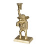 Kandelaar olifant - staand - 28.5 cm 