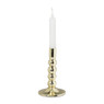 Kandelaar bulb klein - goud - ø10x17 cm