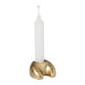 Kandelaar croissant Monique - goud - 4x6.5x6.5 cm